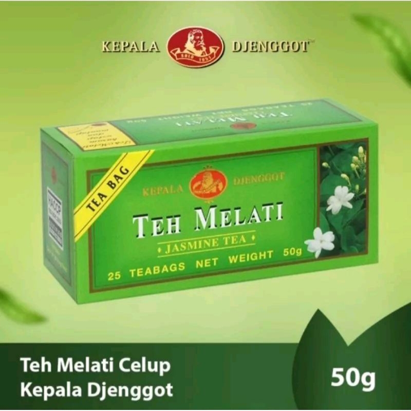 

Teh Melati celup isi 25'S 50gr Kepala Djenggot