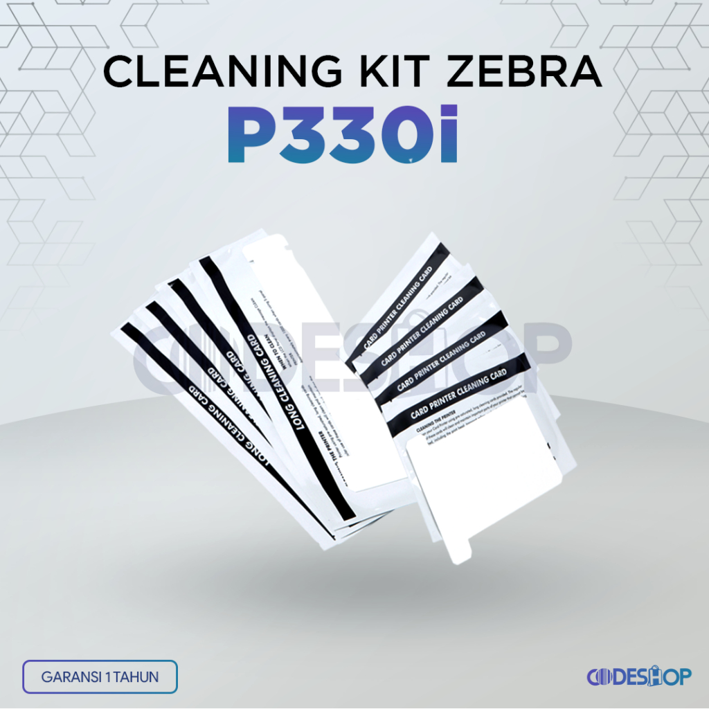 

Cleaning Kit Pembersih Printer Kartu ID Card ZEBRA P330i - SATUAN