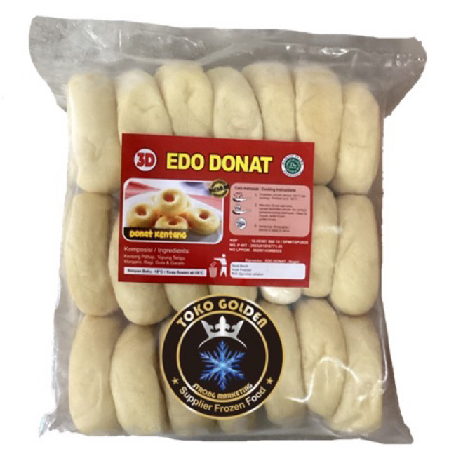 

Edo donat kentang 20s / potato donuts