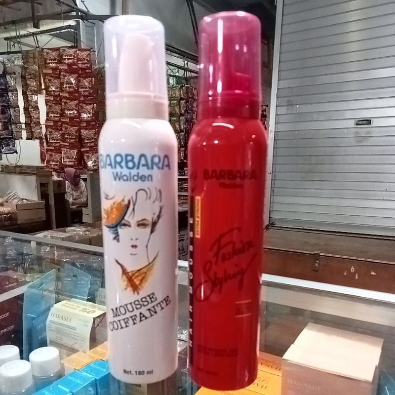 Barbara wolden foam/mousse 180ml.barbara foam hair spray