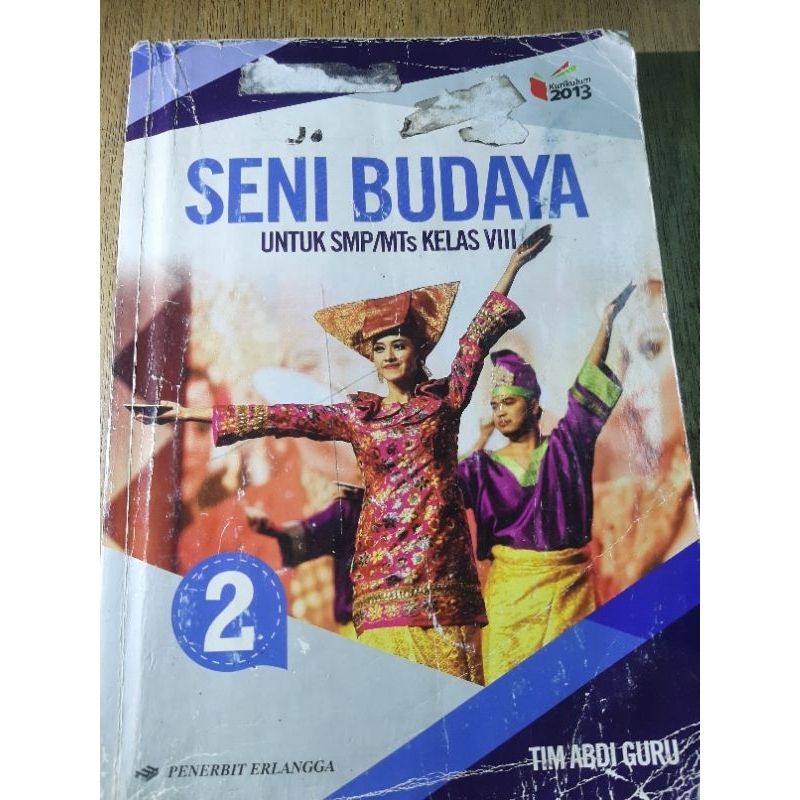 

buku paket smp kelas 8 seni budaya 2 erlangga