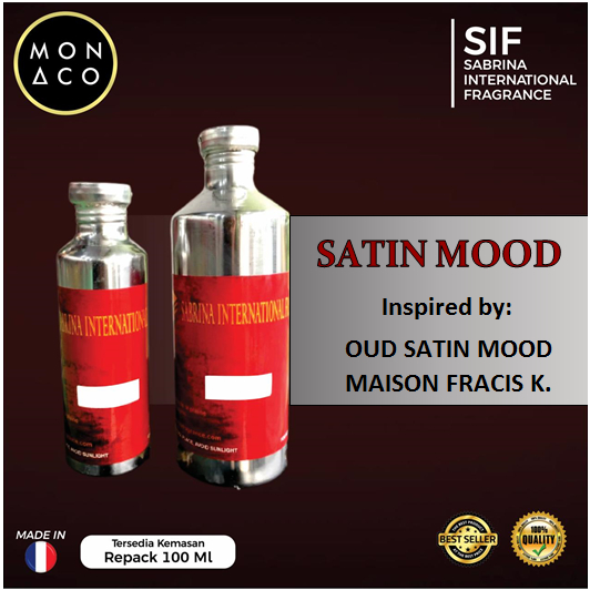 BIBIT PARFUM OUD SATIN MOOD BY SIF - ASLI 100%