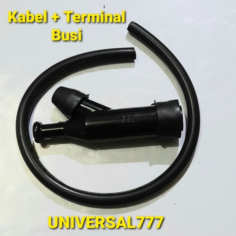 GX-160 Kabel Kepala Cop Spark Plug Tutup Terminal  Busi CDI Coil  Alkon Genset Parut Kelapa Honda Ma