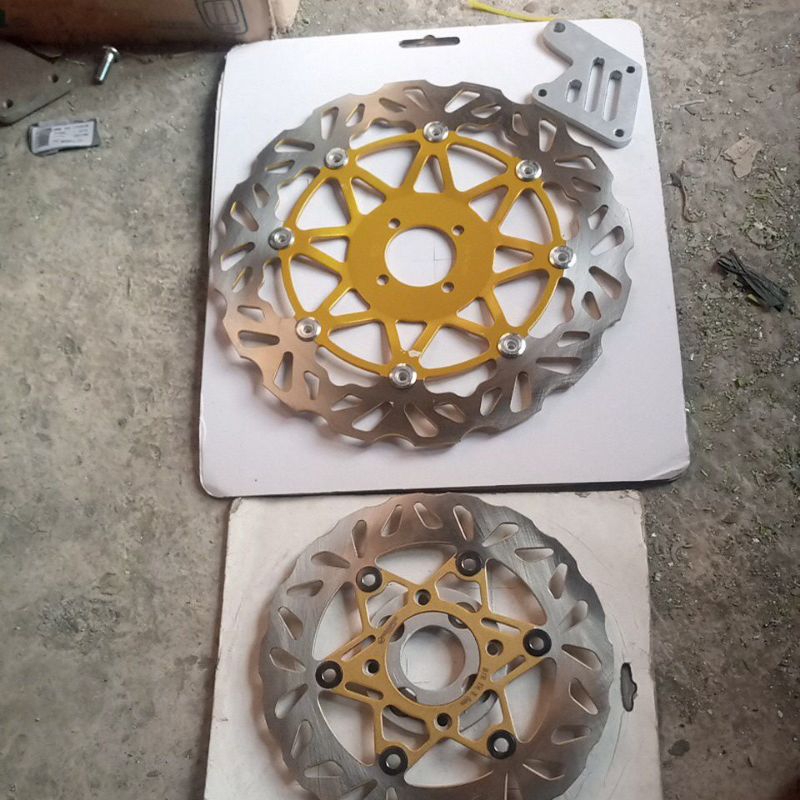 piringan cakram satria 2 tak satria hiu satria lumba-lumba depan belakang