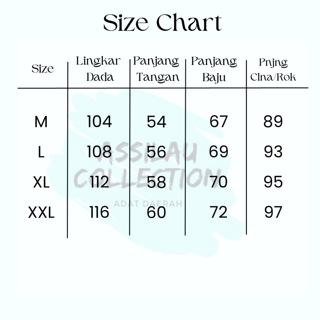 Baju Adat Dewasa Palembang Satuan (Laki/Perempuan)