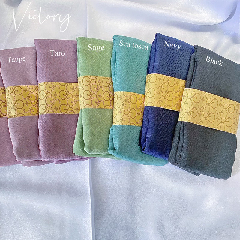 HIJAB SEGIEMPAT EMBOSS