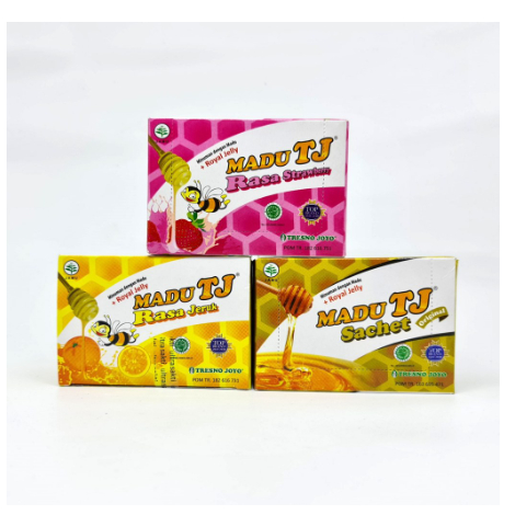 

Madu TJ Sachet 1 Box isi 12 Sachet