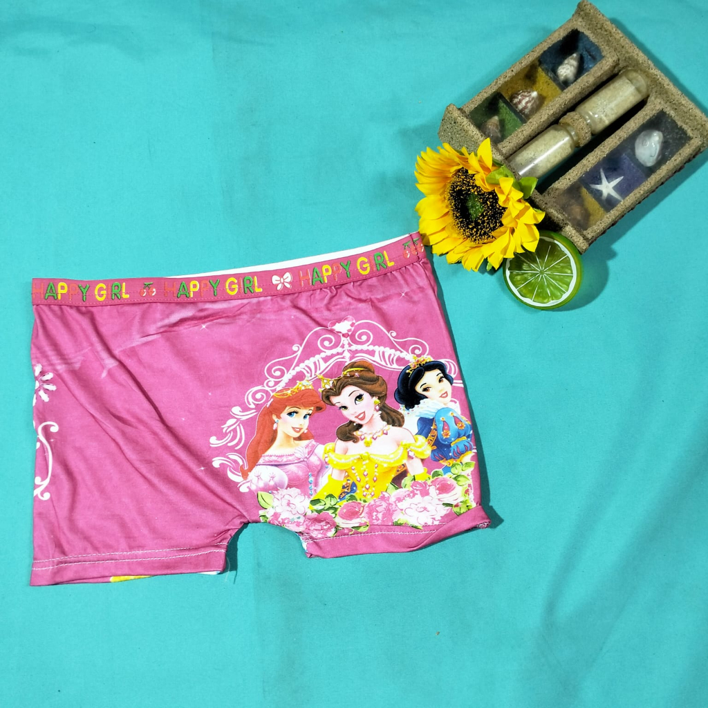 Celana Dalam Boxer Anak Perempuan Ukuran M,L,XL 2201