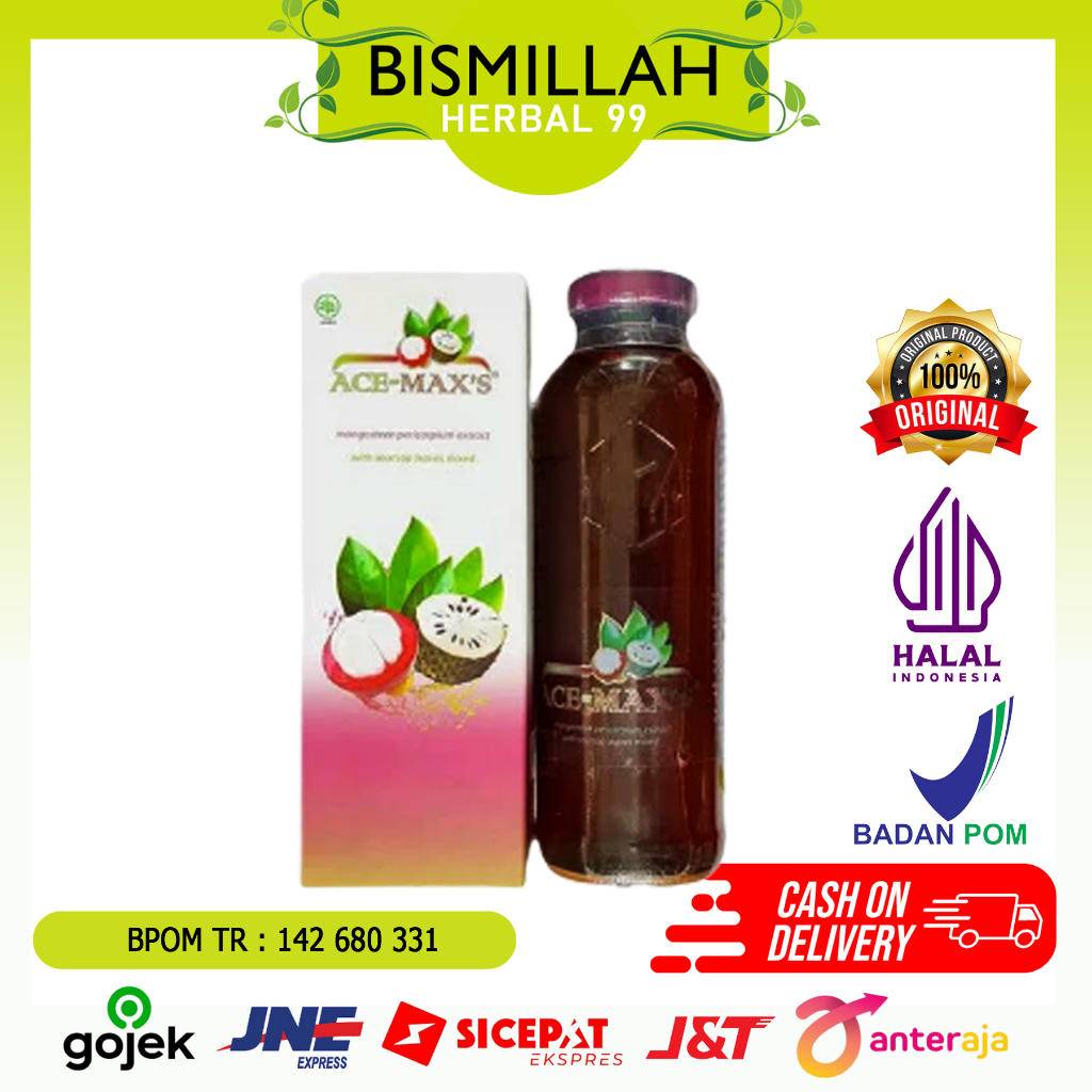 

HERBAL99 - ACE-MAX'S EXTRA KULIT MANGGIS, OBAT KELENJAR, PENCEGAH KANKER, OBAT GINJAL