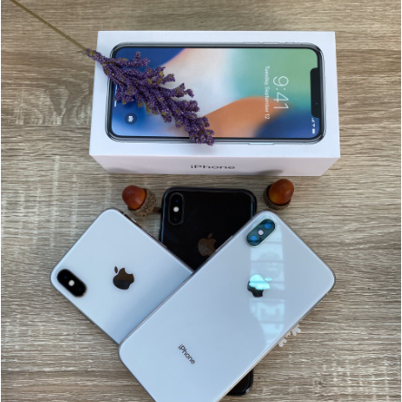 iPhone X 64GB Fullset Mulus Like New Original 100% All Operator | Ps Store