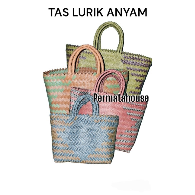 TAS LURIK ANYAM - TAS PASAR - TAS BELANJA