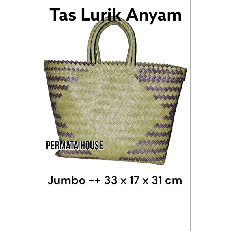 TAS LURIK ANYAM - TAS PASAR - TAS BELANJA