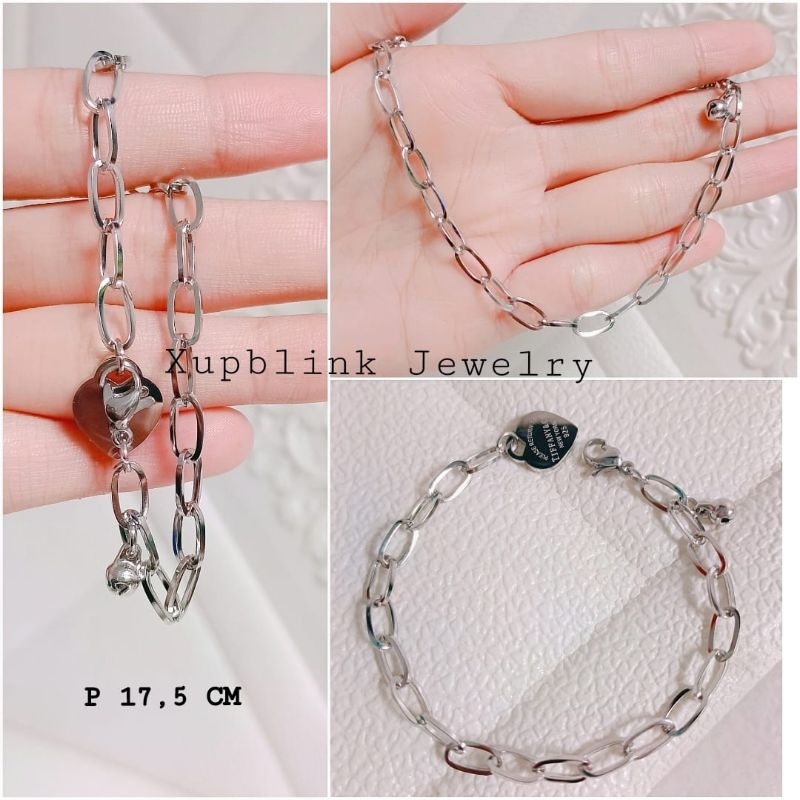 GELANG RANTAI BOLA TERBARU GELANG WANITA ADUHAI LAPIS EMAS IMITASI