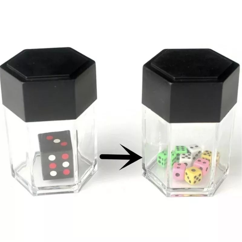 sulap dadu besar dan atau sulap dadu kecil