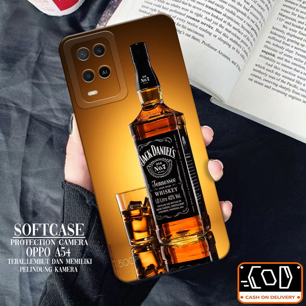 Softcase Oppo A54 Soft Protection Camera Case Oppo A54 Pelindung Belakang Oppo A54 Silikon Oppo A54 