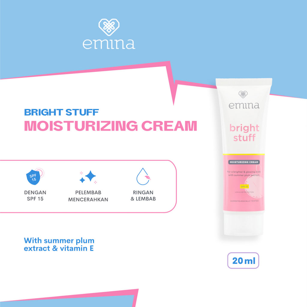 Emina Bright Stuff Moisturizing Cream -20ml