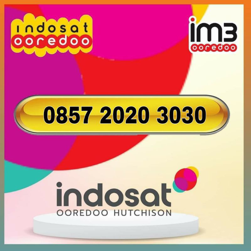 nomor cantik indosat prabayar 2020 3030