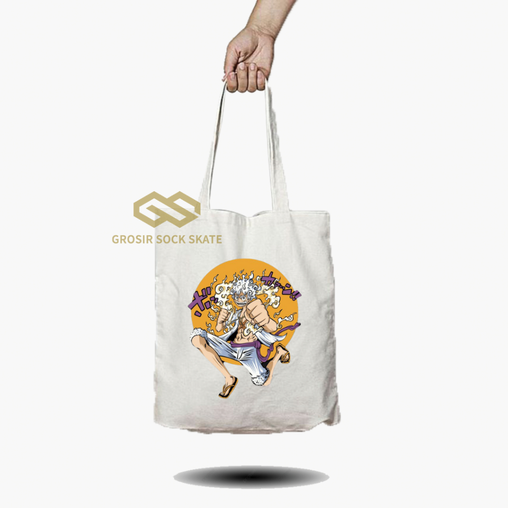 Totebag Kanvas One Piece/ Tas Tote Music / Musik Band