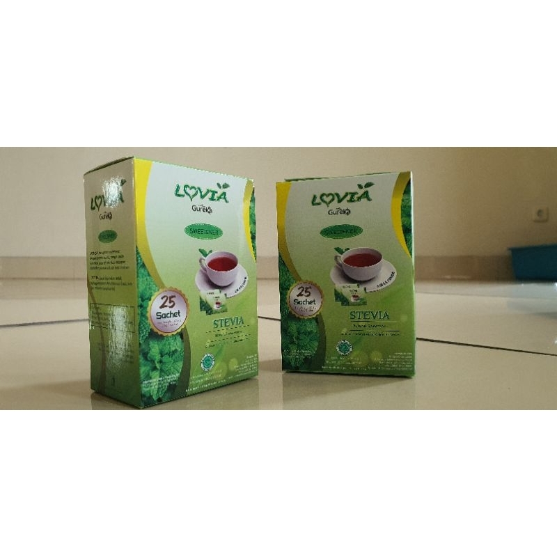 

Lovia Sweetener - Pemanis Alami Dari Daun Stevia