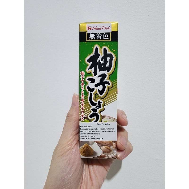 

House Yuzu Kosho 40gr | Bumbu Jeruk & Cabe Hijau Jepang