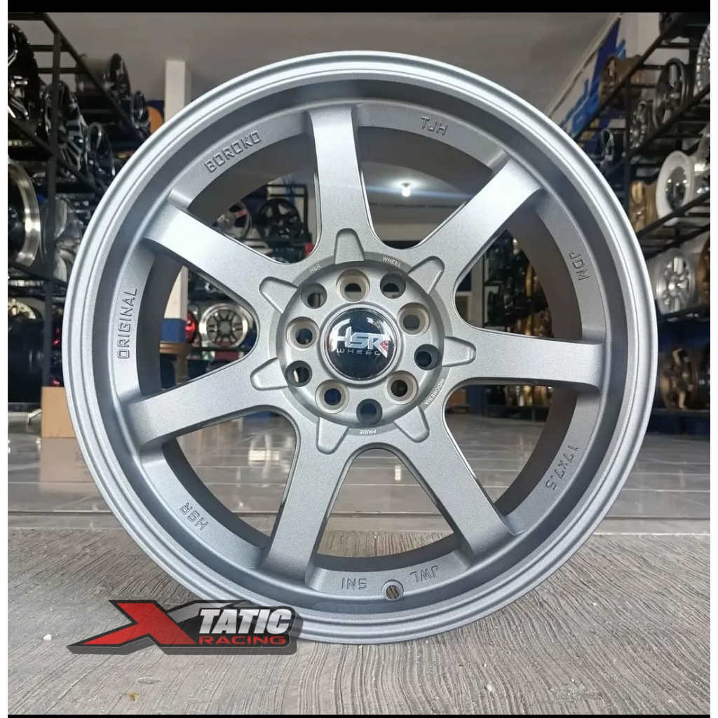 Velg Pelek Mobil R15 Hsr Boroko Tjh Ring 15 Palang 7 Buat Ertiga Sienta Altis Dll