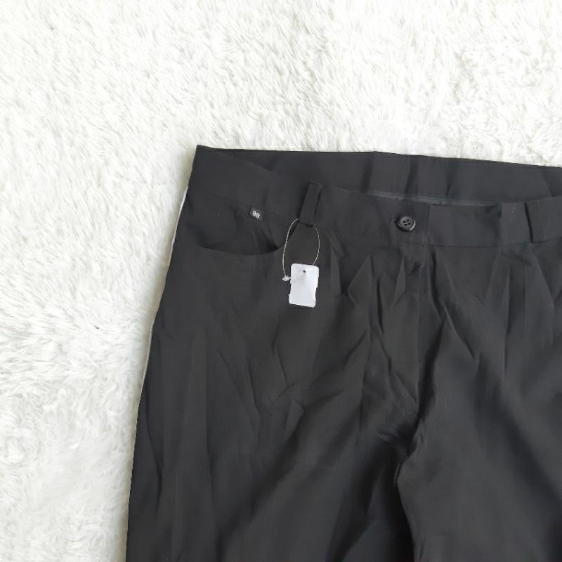 Cargo Pants Celana Panjang Kargo Hitam