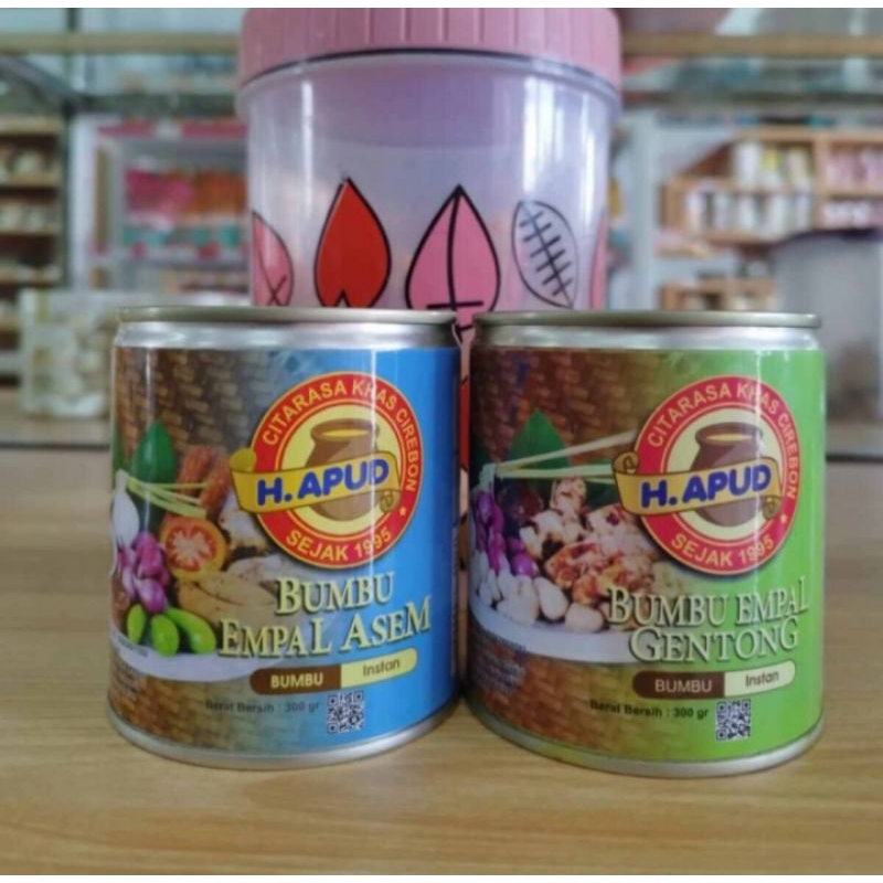 

Bumbu Empal Kaleng H.Apud 300gr