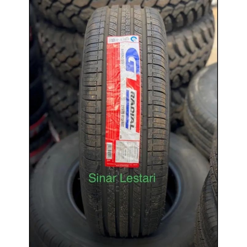 Ban GT Radial Savero Suv 215 70 R15 98T Ban Mobil Innova, Katana, Taruna, Kuda, Trajet, CRV Dll.