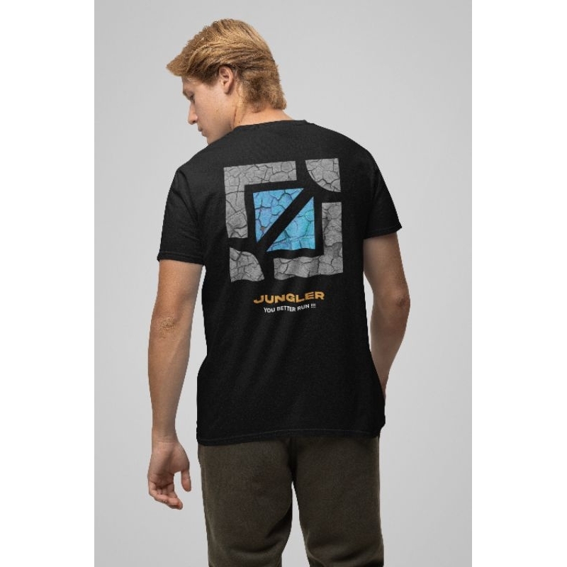 Kaos Distro Game Mobile Legend Hero JUNGLER Baju MLBB T-shirt Atasan Kaus keren Pria Wanita Termurah
