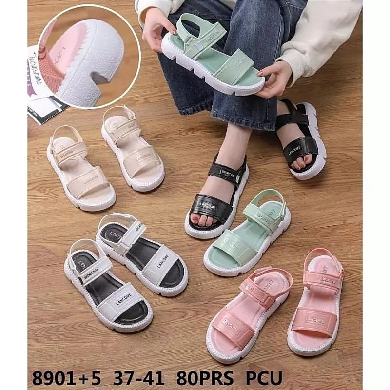 SANDAL SEPATU GLADIATOR SANDAL GUNUNG WANITA IMPORT 8901 +5