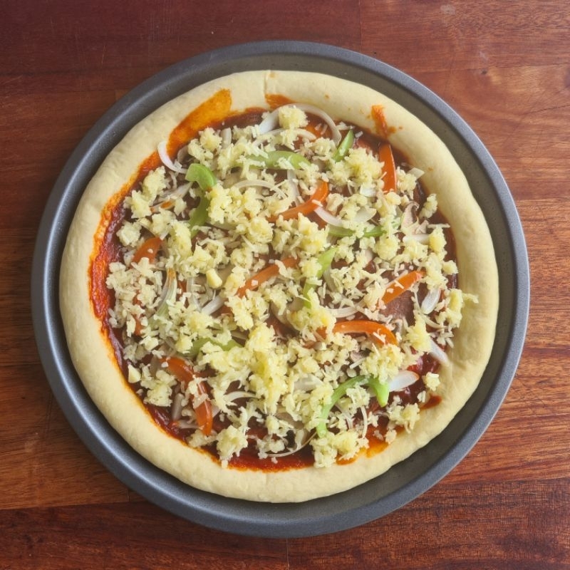 Naturalia Pizza Frozen ukuran besar 25 cm - Korean Pepperoni