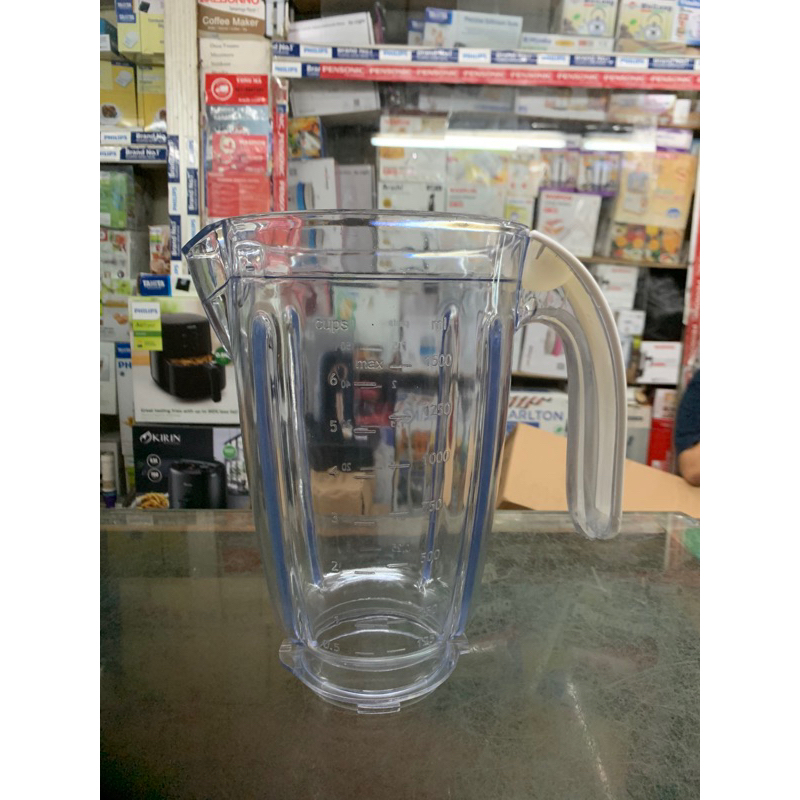 Jar / Gelas Jus Blender Philip Diva Hr 2115 / Hr 2061 Botol Tabung plastik Philip 2 Liter Murah
