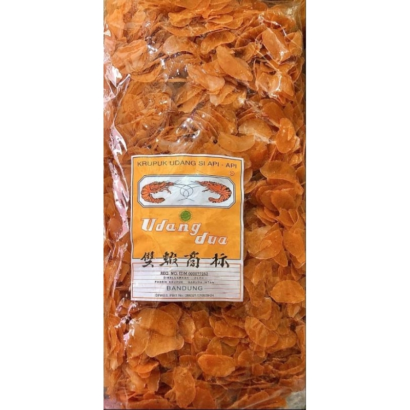 

kerupuk udang si api-api cap udang dua