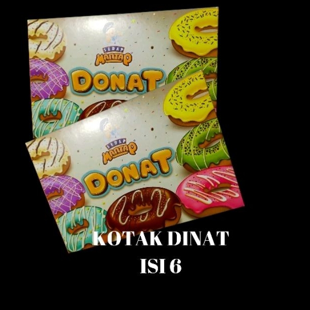 Kotak Donat Isi 6