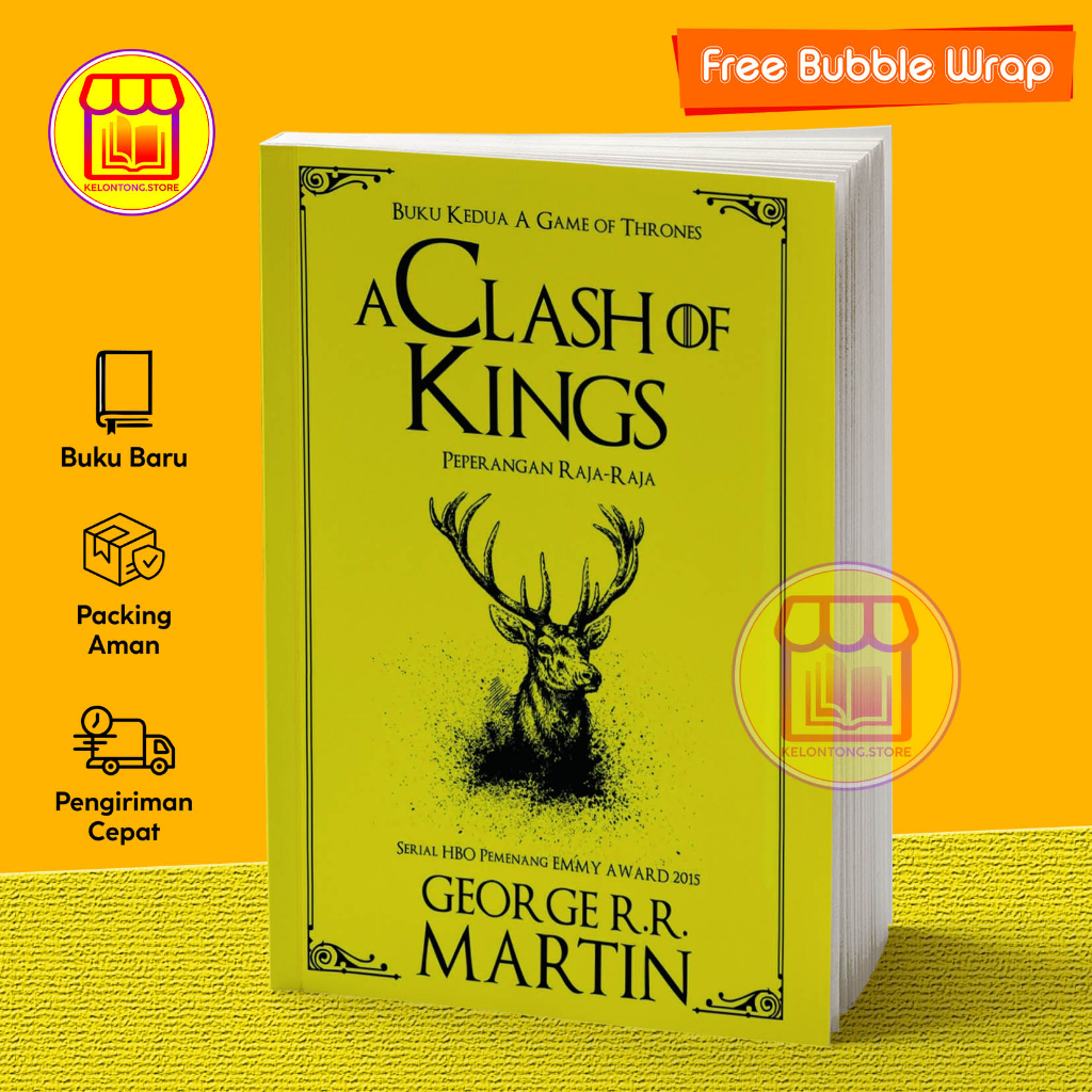 A Clash of Kings by George RR Martin (buku kedua A Game of Thrones)