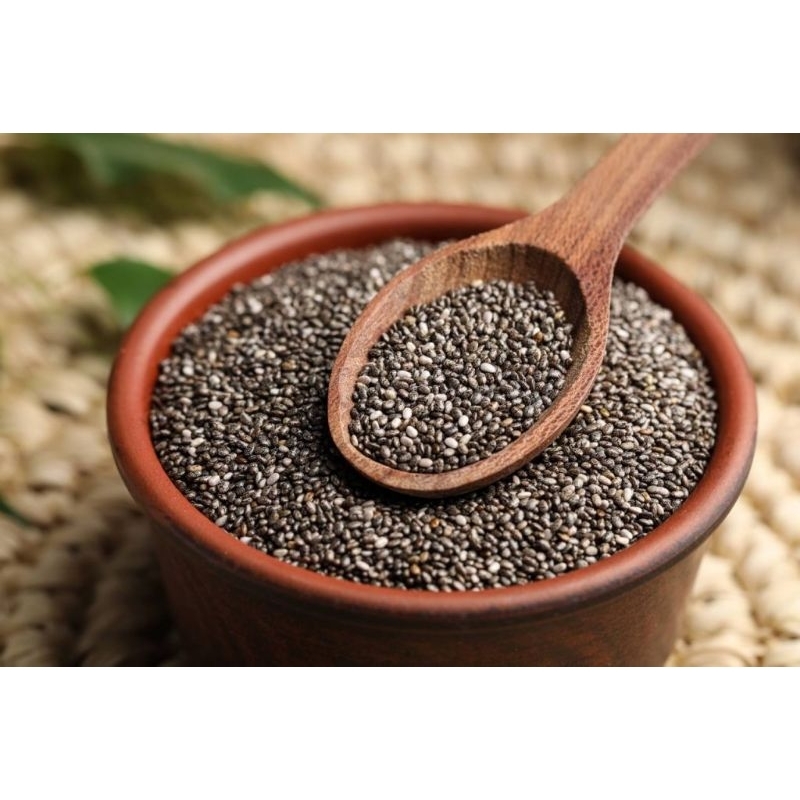

Black Chia Seed Organic Mexico Untuk Diet Original Premium Quality.