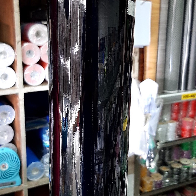 skotlet profix hitam glossy L 45 cm x P 1 meter