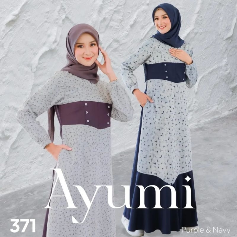 ETHICA AYUMI 371 | GAMIS AYUMI 371 | GAMIS REMAJA OOTD | GAMIS DEWASA TERLARIS | BUSANA MUSLIM TERBA