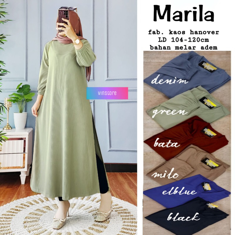 MARILA TUNIK // TUNIK WANITA REMAJA // ORI BY VINSTORE