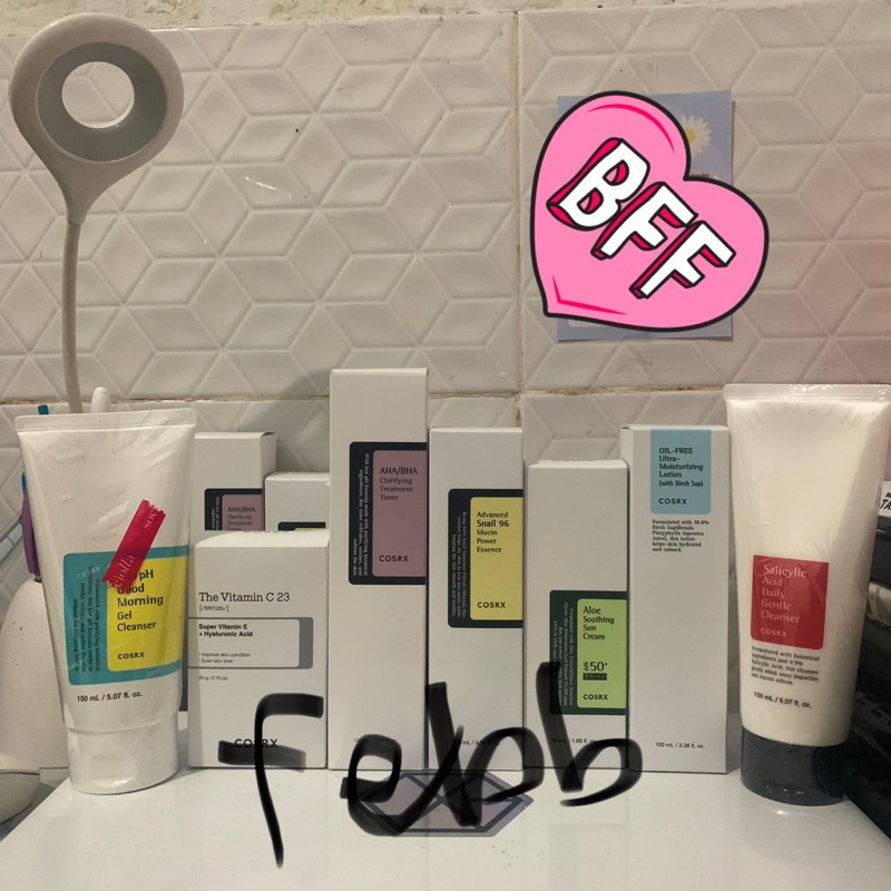 NEW COSRX Low PH Good Morning Gel Cleanser Snail Mucin Essence Aloe Soothing Gel Sun Cream The Vit C 23 Salicylic Acid Toner AHA BHA (BACA DESKRIPSI)