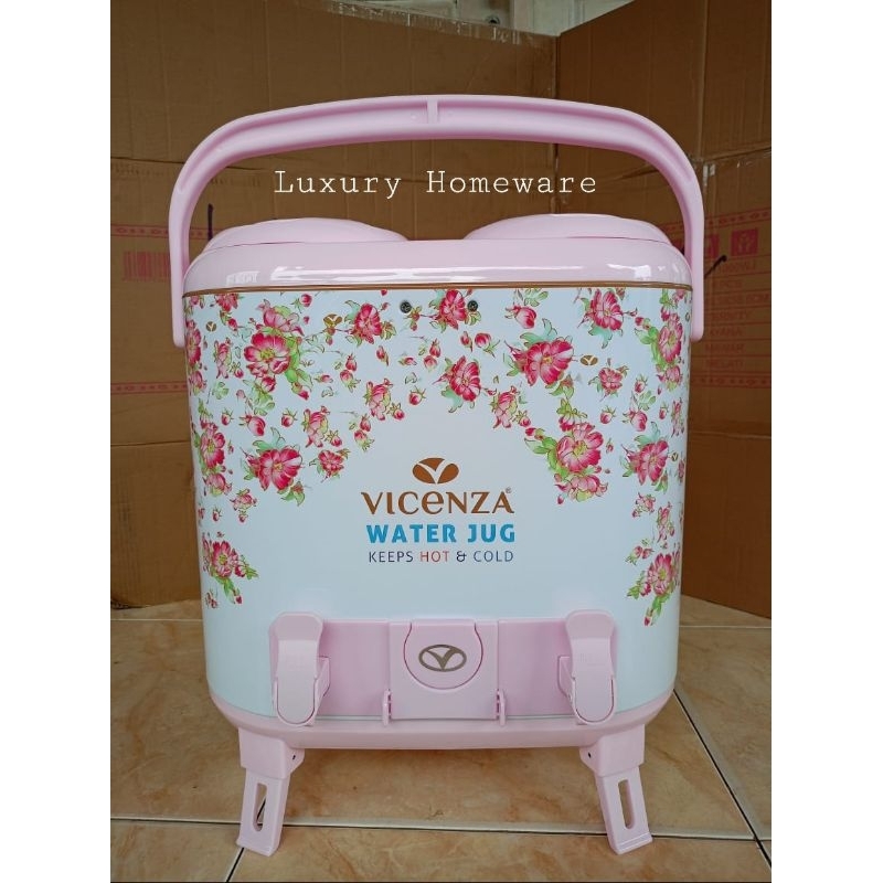 Termos Dispenser Air Panas Dingin Water Jug Vicenza 15 Liter