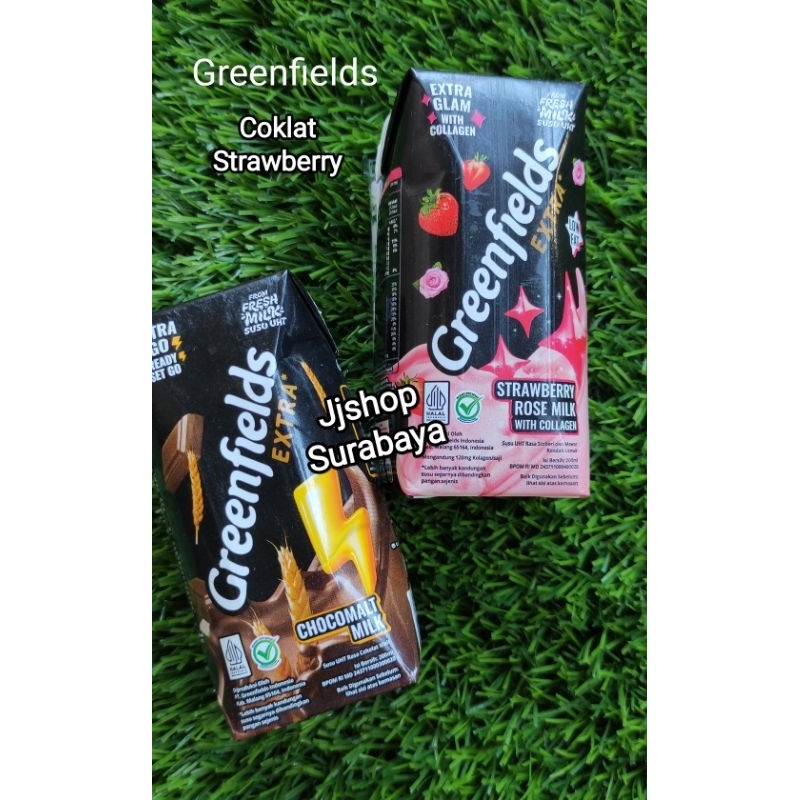 Terbaru Susu UHT Greenfields Extra Collagen 200Ml ED Feb 2024