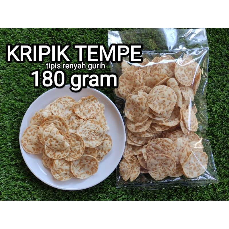 Keripik tempe 180gram wenakk krauk mantul