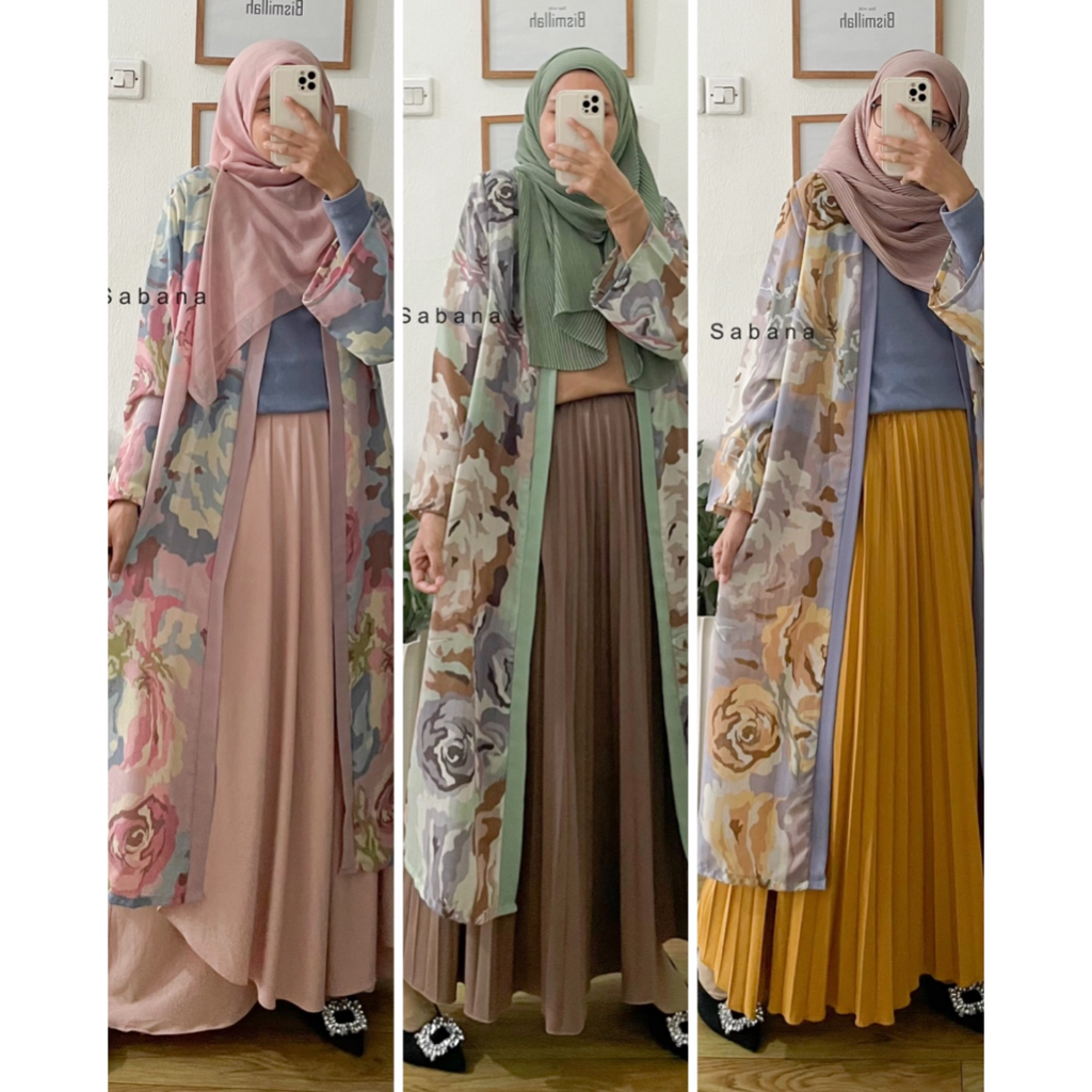 Sabana long outer floral