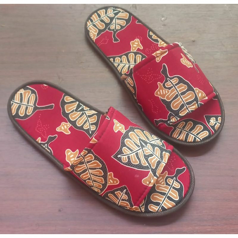 Sandal lantai #sandal kamar #sovenir dll motif bunga busa 8ml