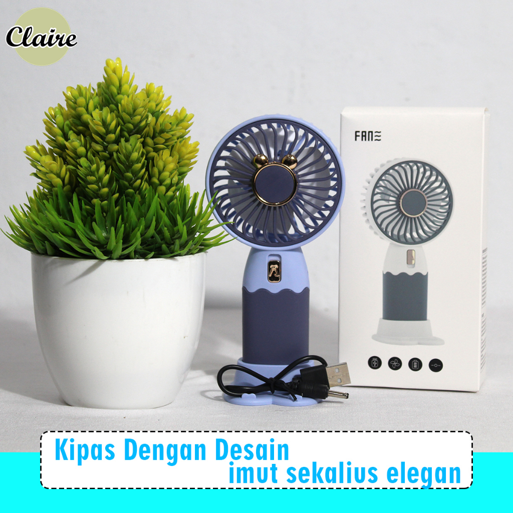 Kipas Angin Mini Genggam Cute / Kipas Portable