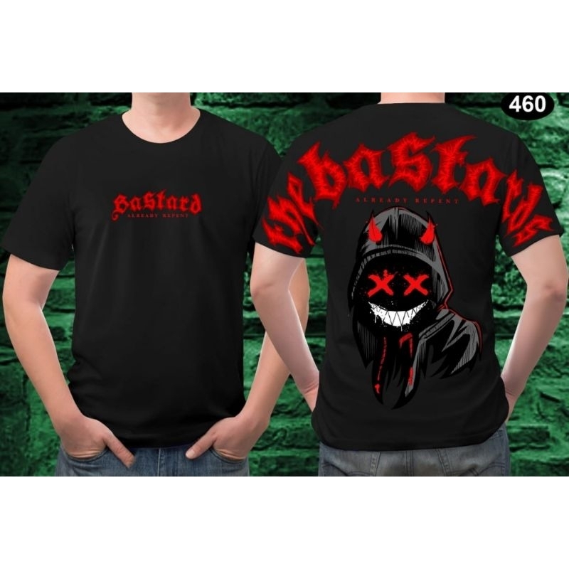 Baju kaos pria warna hitam/baju kaos pria warna putih bahan adem/Atasan pria remaja bahan katun/Baju