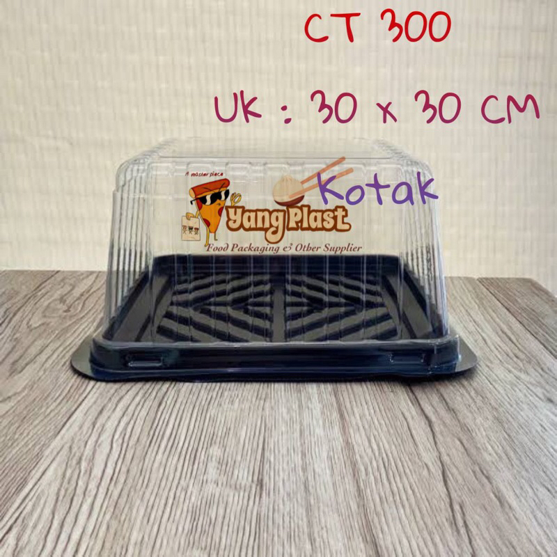 {ISI 10 PCS } MIKA TUMPENG CT 30 KOTAK / MIKA TUMINI CT 30 KOTAK / MIKA KUE TART 30 CM