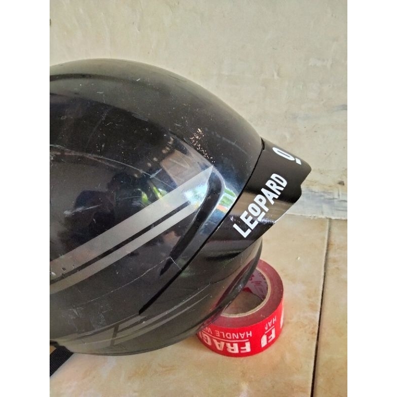 TERBARU HOT DEALS spoiler helm Yamaha Cargloss motif leopard