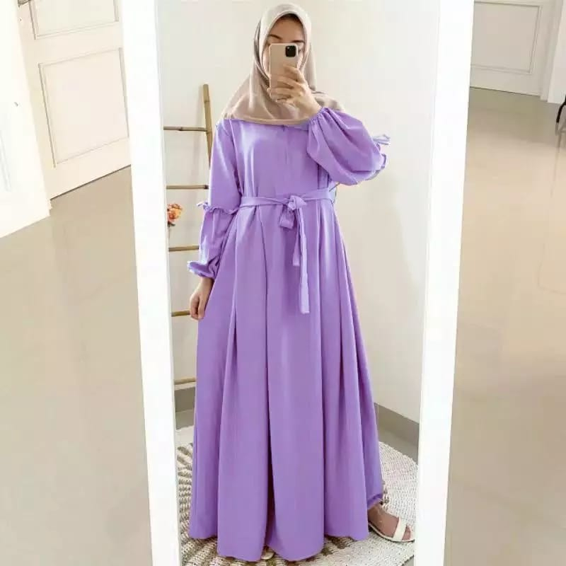 AESPA MAXI DRESS / GAMIS WANITA / GAMIS MUSLIM